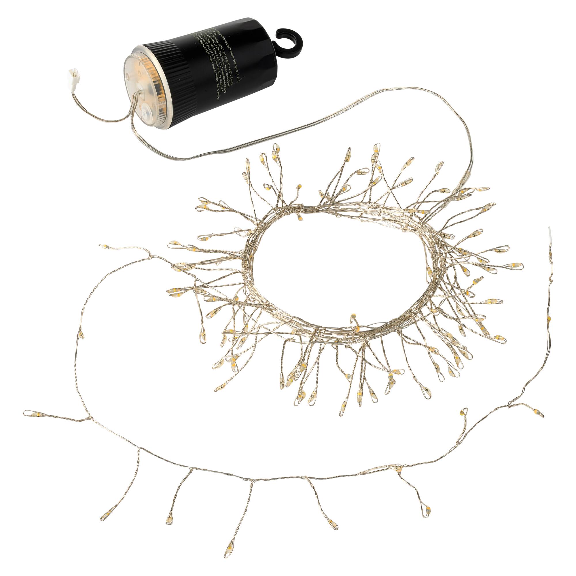 120ct. Warm White LED String Lights Garland by Ashland®